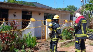 ¡Momentos de angustia! Voraz incendio consumió parte de una vivienda en Chaparral 3