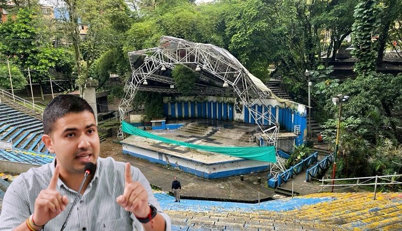 Concejal Andrés Zambrano anuncia debate por millonaria adición en obras del Parque Centenario 1