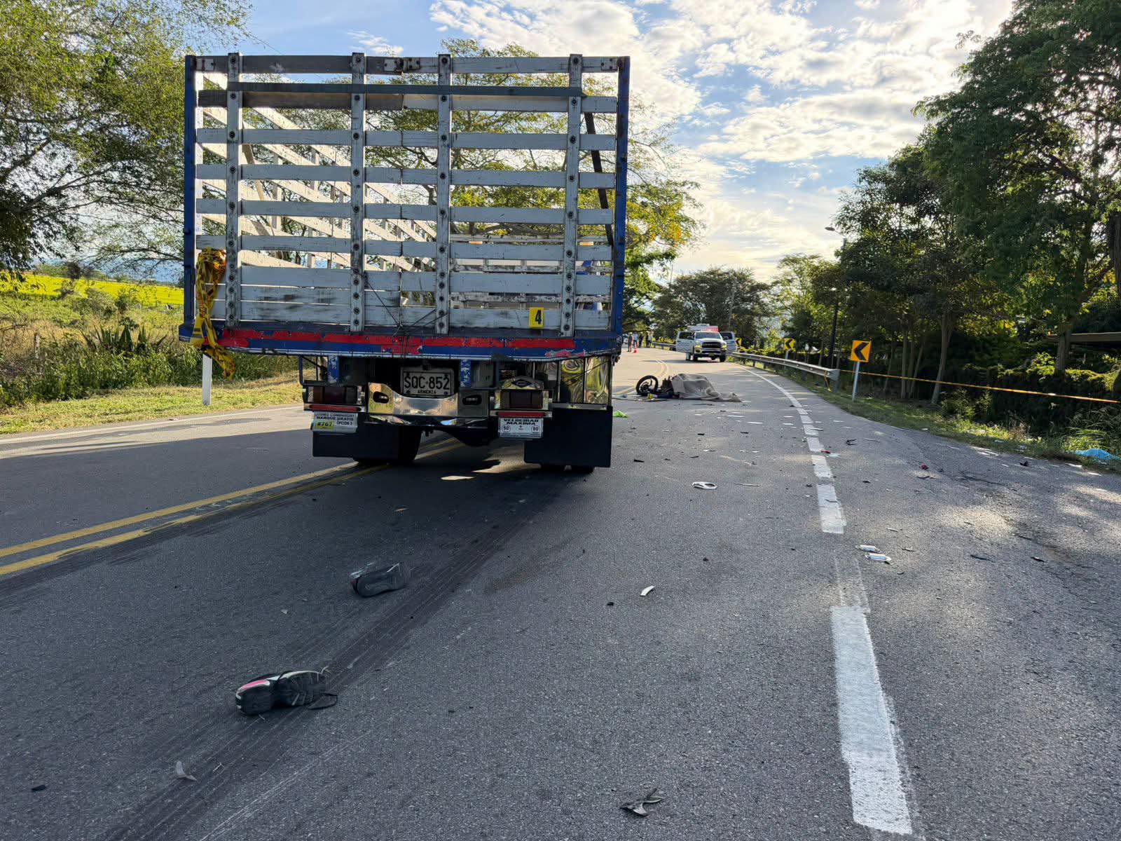 Nuevos detalles del fatal accidente que cobró la vida de dos personas en la vía Ibagué - Alvarado 1