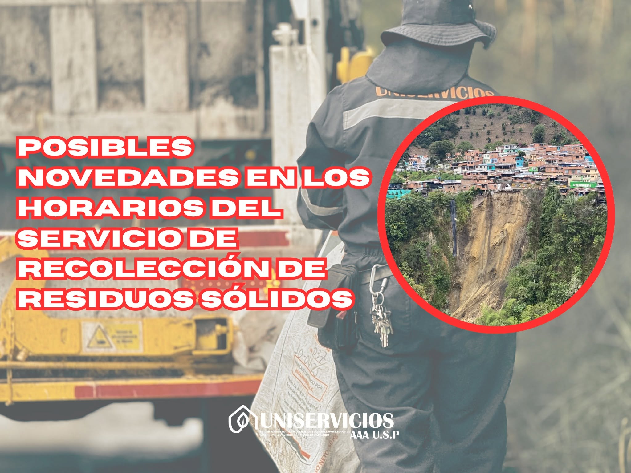 Llamado urgente en Cajamarca: no saque la basura hasta escuchar el carro recolector 1