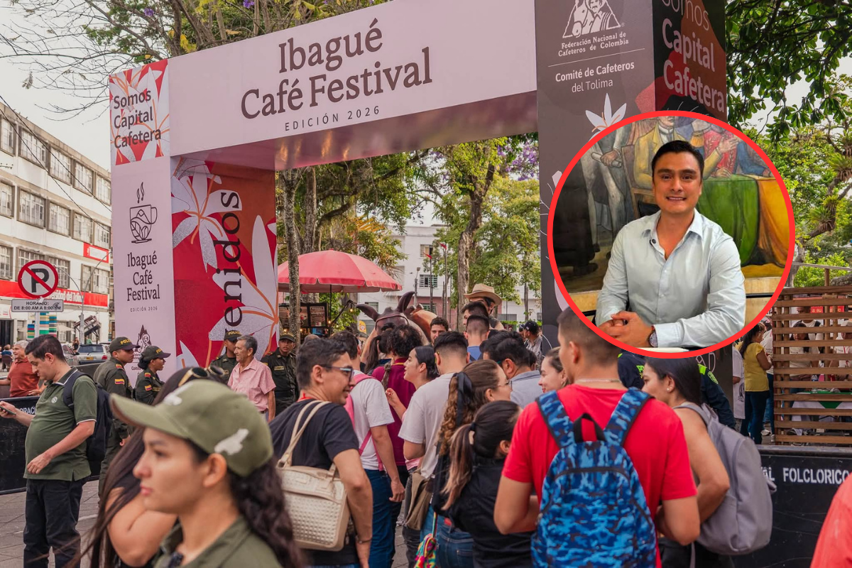 De propuesta en el Concejo a motor económico: Carlos Beltrán celebra el éxito del Ibagué Café Festival 1