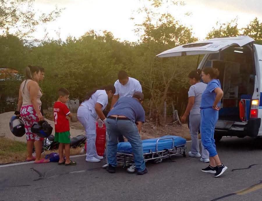 ¡Iban a presentar las Pruebas Saber 11! Dos estudiantes resultaron heridos tras chocar contra una vaca en vía de Ortega 1