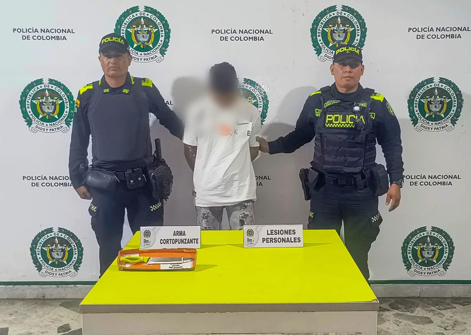 ¡Iba por 2 millones! Golpeó a un adulto mayor para robarlo en el centro de Ibagué y terminó capturado 1