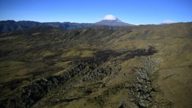 Sobrevuelo no evidencia incendio forestal activo en el Nevado de Santa Isabel 2