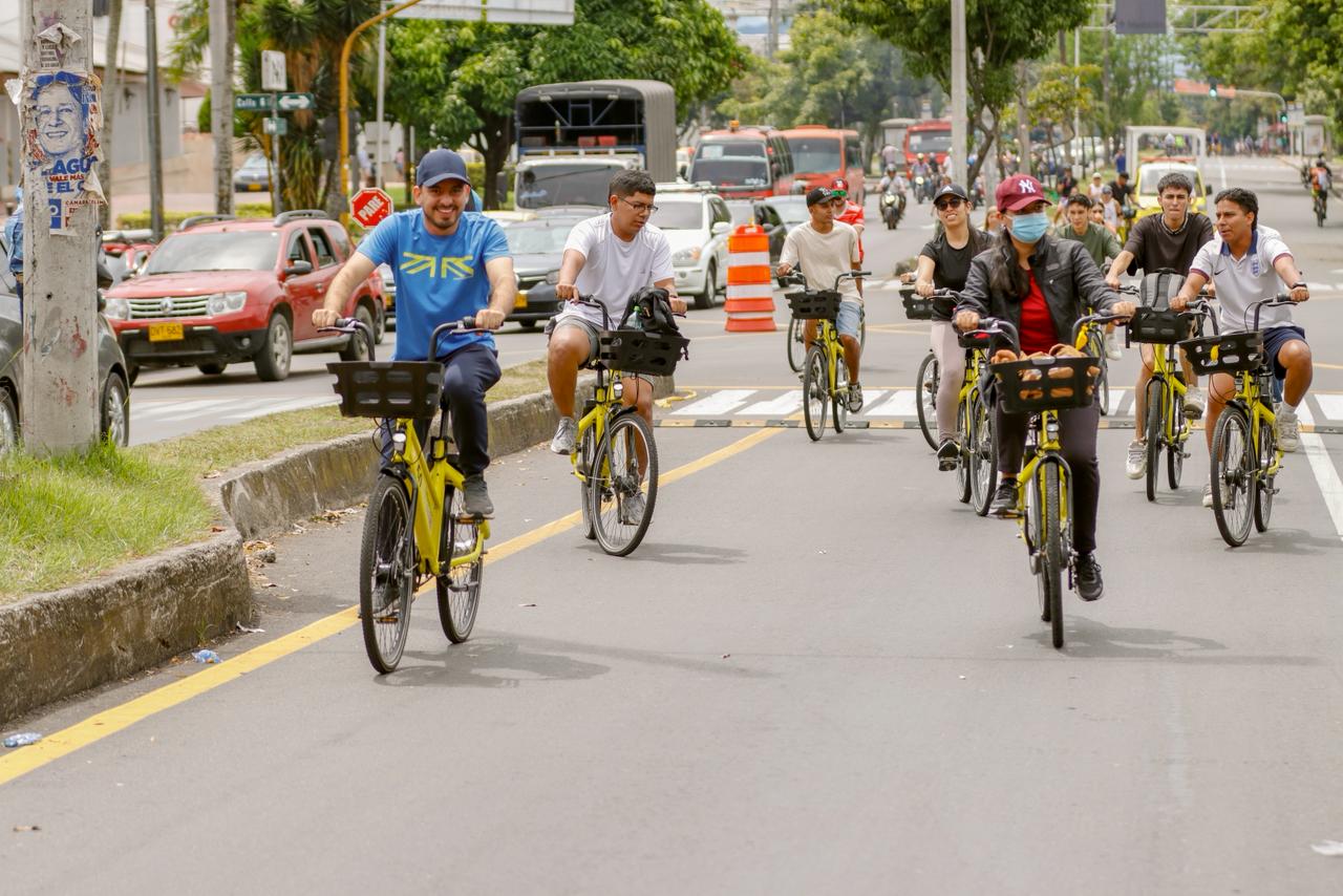 Más de 6.187 ciudadanos ya se mueven de forma sostenible y gratuita con 'Rueda por Ibagué' 1