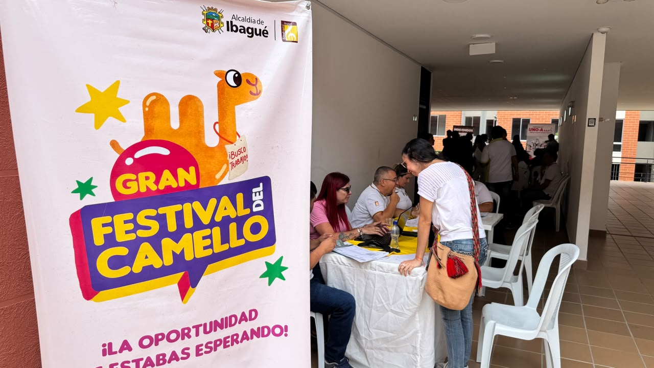 ¿Está buscando empleo? Hoy sábado el ‘Festival del Camello’ llega a la comuna 13 de Ibagué 23