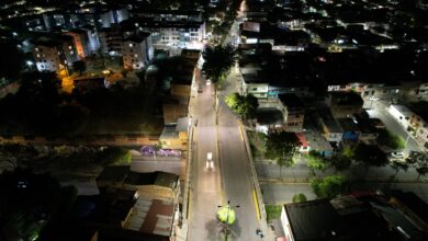 Ibagué recupera su alumbrado: Más de 80 farolas de la calle 37 fueron modernizadas 3