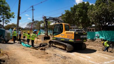 Vía a El Salado entra en etapa clave: arrancó la construcción de la estructura de pavimento 21