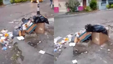 Comerciantes de la Comuna 2 convierten la calle décima de Ibagué en un basurero 4
