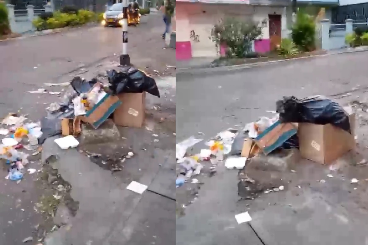Comerciantes de la Comuna 2 convierten la calle décima de Ibagué en un basurero 3