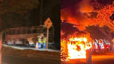 "Los niños salieron descalzos y por la puerta del conductor": El dramático relato del incendio del bus escolar 2