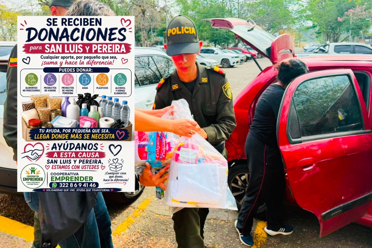 Cooperativa Emprender convoca jornada de donaciones para San Luis y Pereira 3