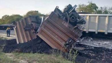 Atentado con explosivos descarriló tren carguero de Drummond en el Cesar 5