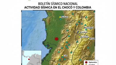 Nueva madrugada sísmica en Colombia: 14 movimientos fueron registrados, la mayoría en Chocó 3