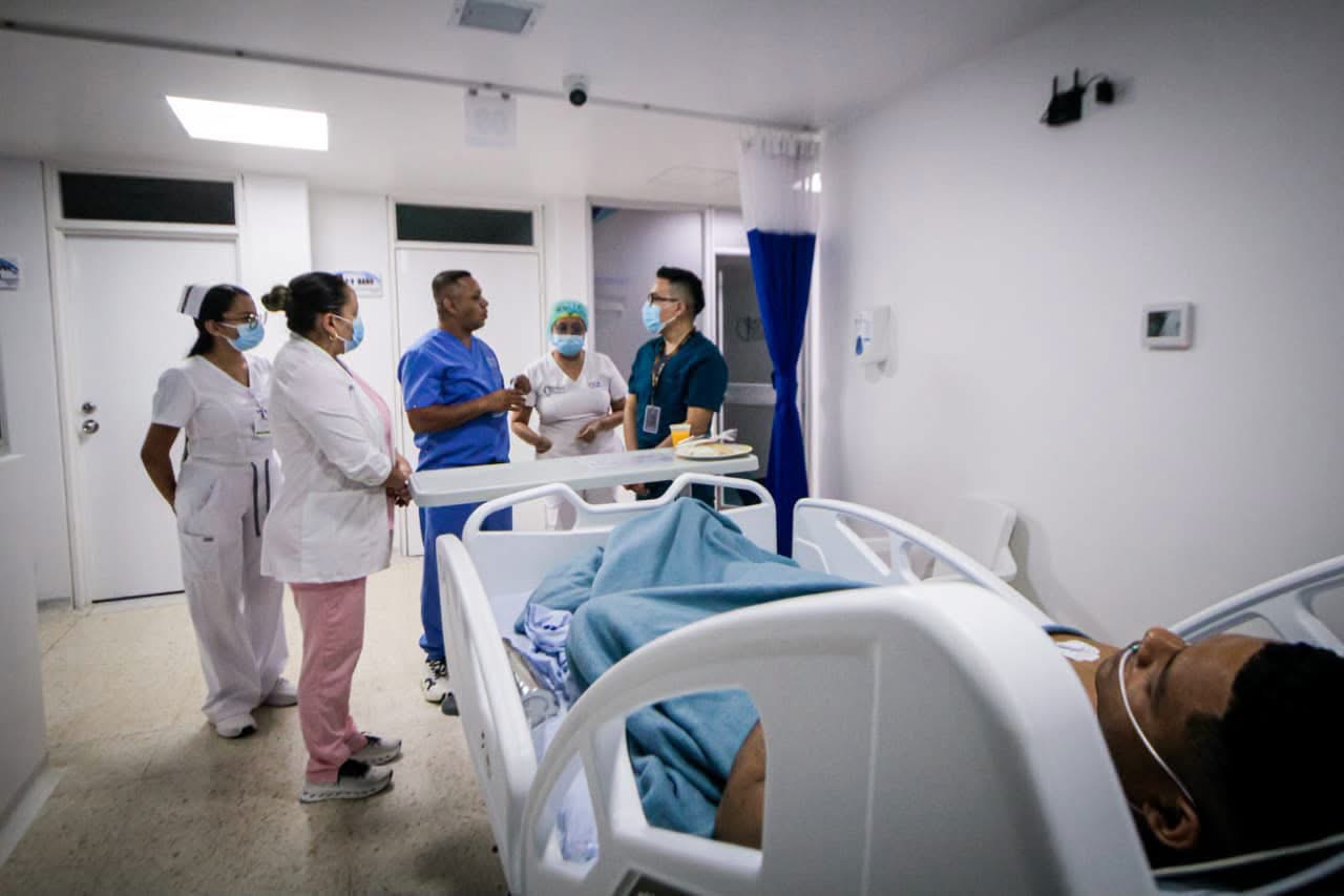 Afectados por incendios forestales son atendidos de urgencia en el Hospital San Rafael de El Espinal 1