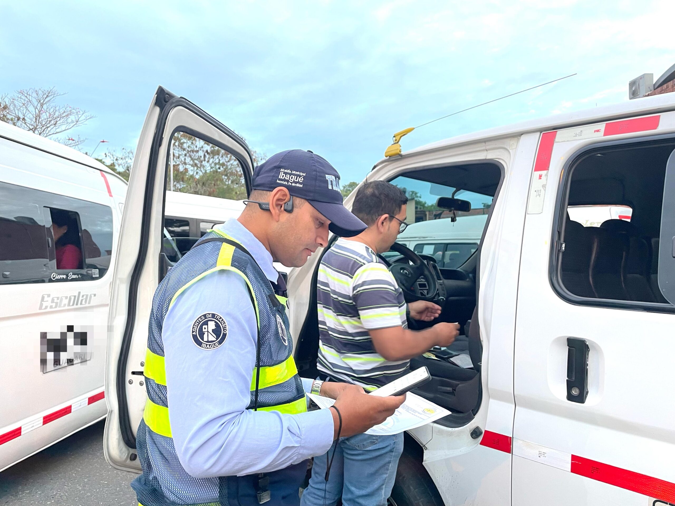 Controles dejaron 15 comparendos durante operativos al transporte escolar en Ibagué 1