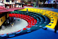 Alcaldía de Ibagué recuperó y embelleció la Concha Acústica del barrio Jardín Comuneros 13