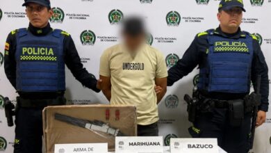 Cayó presunto expendedor en el CAI Gaviota: Tenía en su poder un arma de fuego y estupefacientes 9