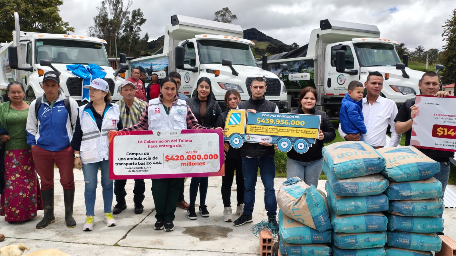 Roncesvalles recibió inversiones por más de $1.900 millones para superar la emergencia y mejorar sus servicios 1