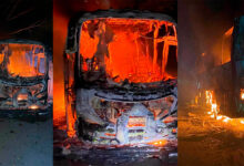 Bus de Cointrasur se incendió en la vía a Planadas: pasajeros y conductor salieron ilesos 12