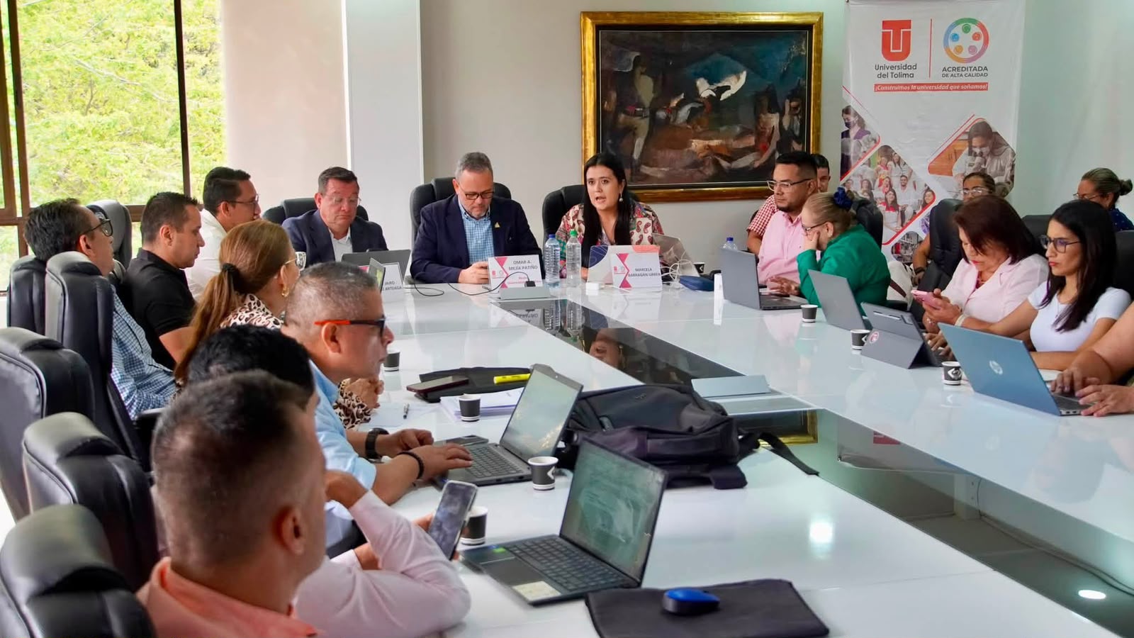 Con éxito culminó el proceso de empalme en la Universidad del Tolima 3