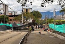 ¿Qué está pasando en la vía a El Salado? Ya hay más de 2.000 m² pavimentados 8