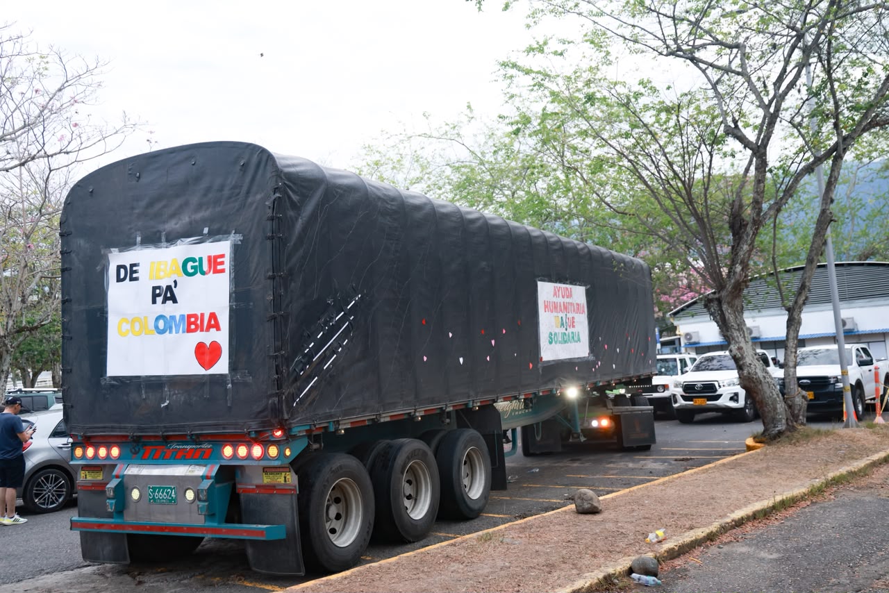 Solidaridad sin fronteras: más de 120 toneladas de ayudas humanitarias enviadas desde Ibagué 2