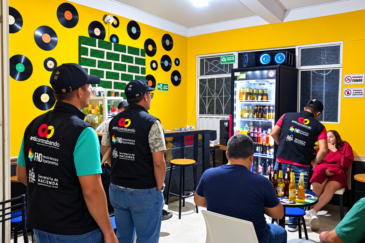 Operativo contra el contrabando en Tolima deja un establecimiento cerrado y mercancía aprehendida 3