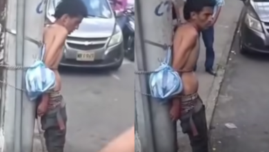 "Me hirvió la sangre": Habla la tía del presunto ladrón amarrado a un poste en el centro de Ibagué 6