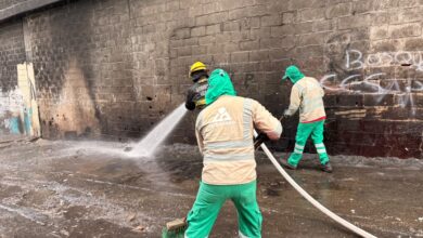 Bomberos de Ibagué se sumaron a la jornada de limpieza y recuperación en la Plaza de La 21 5