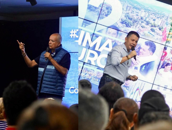 Barreto le dio la bendición a Carlos Portela, quien buscará una curul en la Asamblea 1