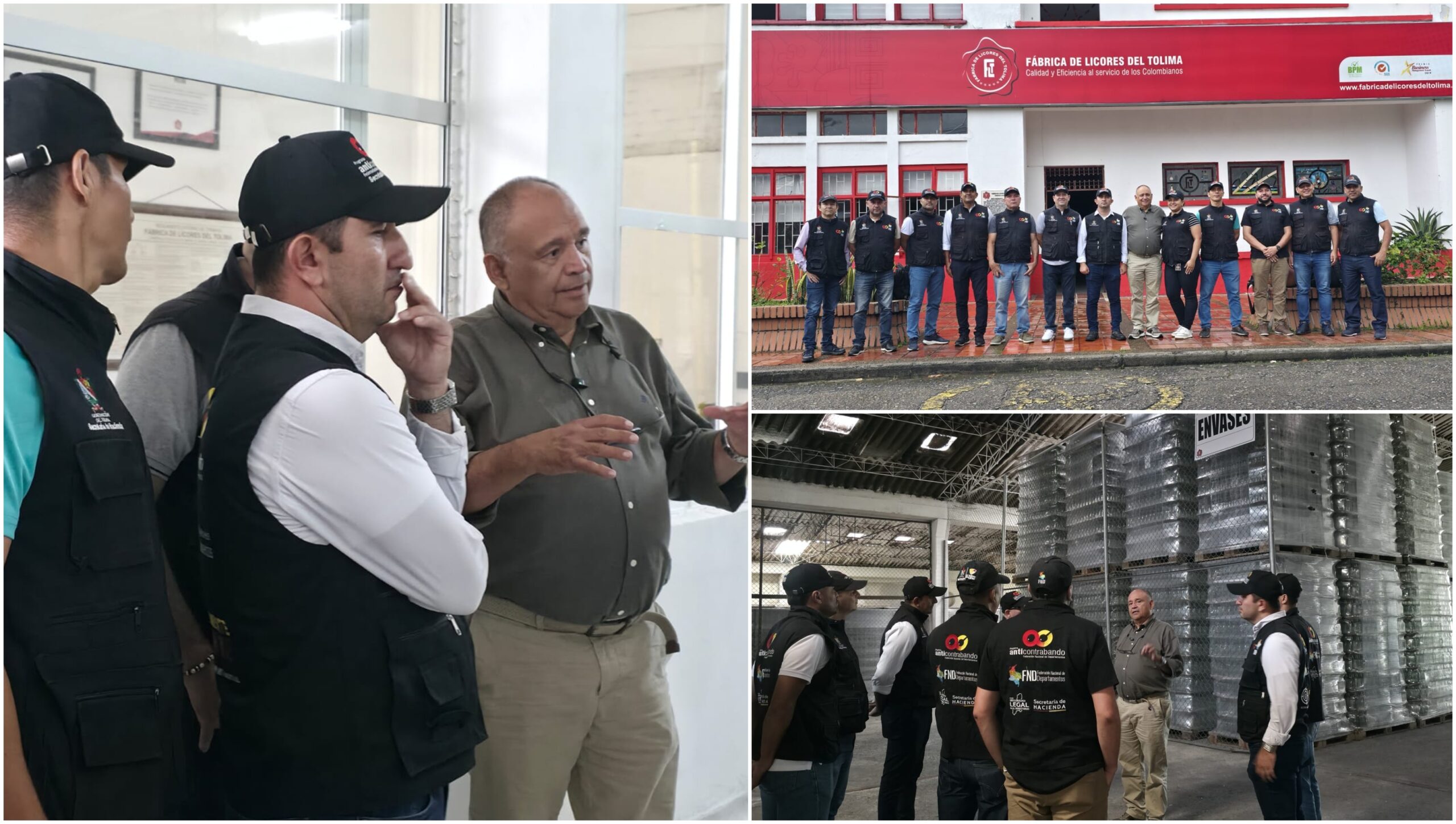GOAT verifica procesos de seguridad en la Fábrica de Licores del Tolima 3
