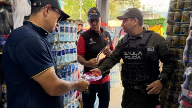 GOAT, GAULA y Policía llegaron a la Plaza La 21 para combatir el contrabando y la extorsión 3
