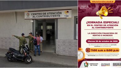 A pagar: Centro de Atención al Contribuyente tendrá jornada especial este viernes 30 de octubre. 1
