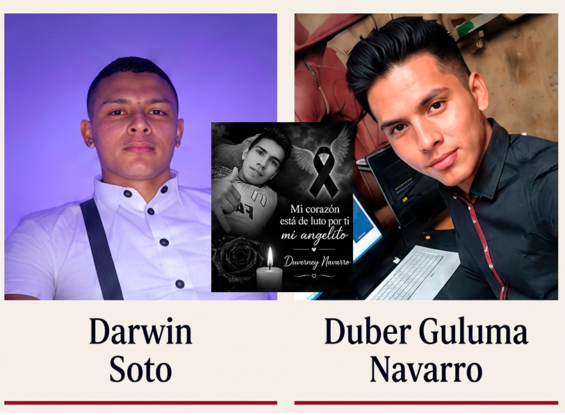 Dolor en el sur del Tolima: Duber Guluma y Darwin Soto estarían entre los cuerpos hallados 1