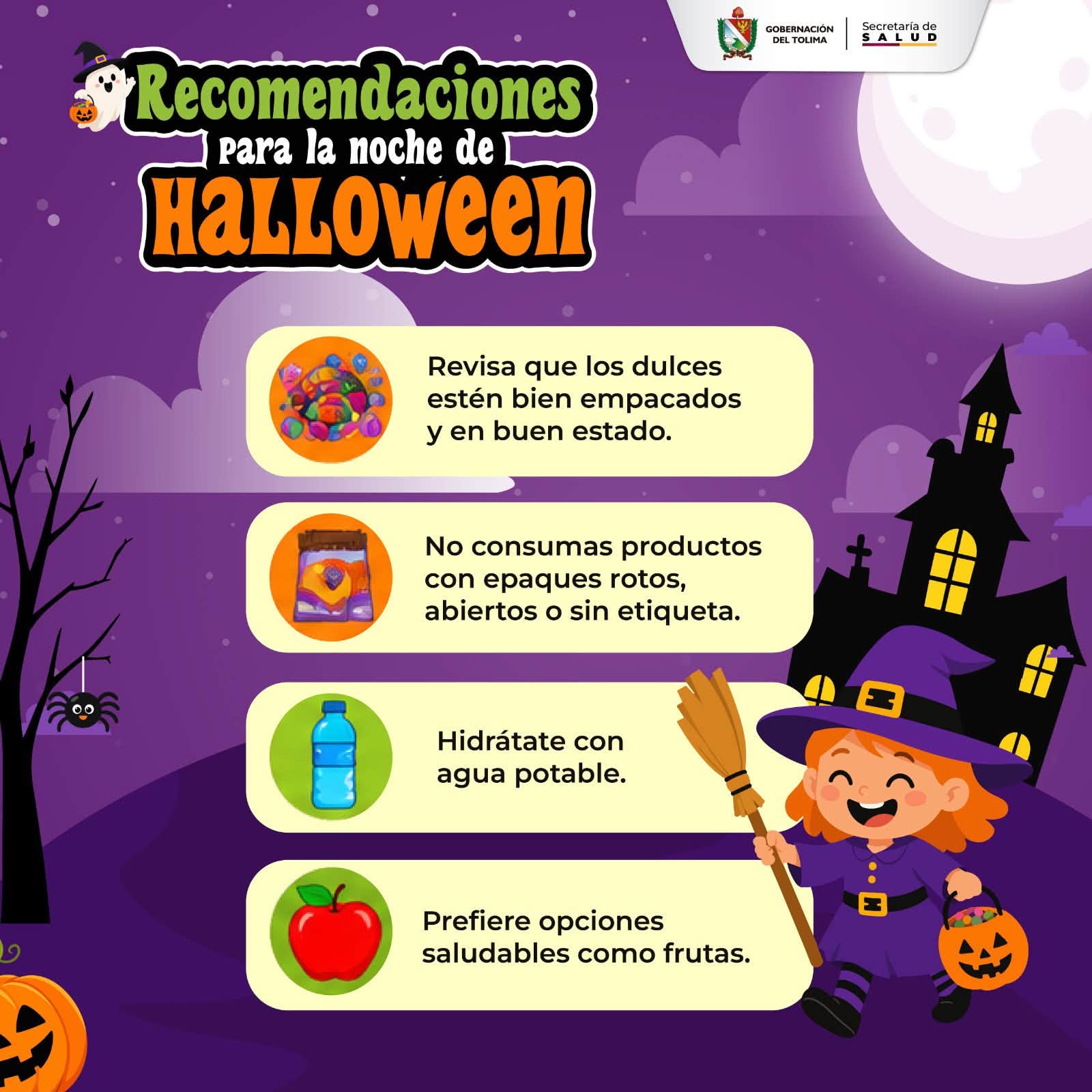 Salud del Tolima intensifica inspección en dulcerías por Halloween 3