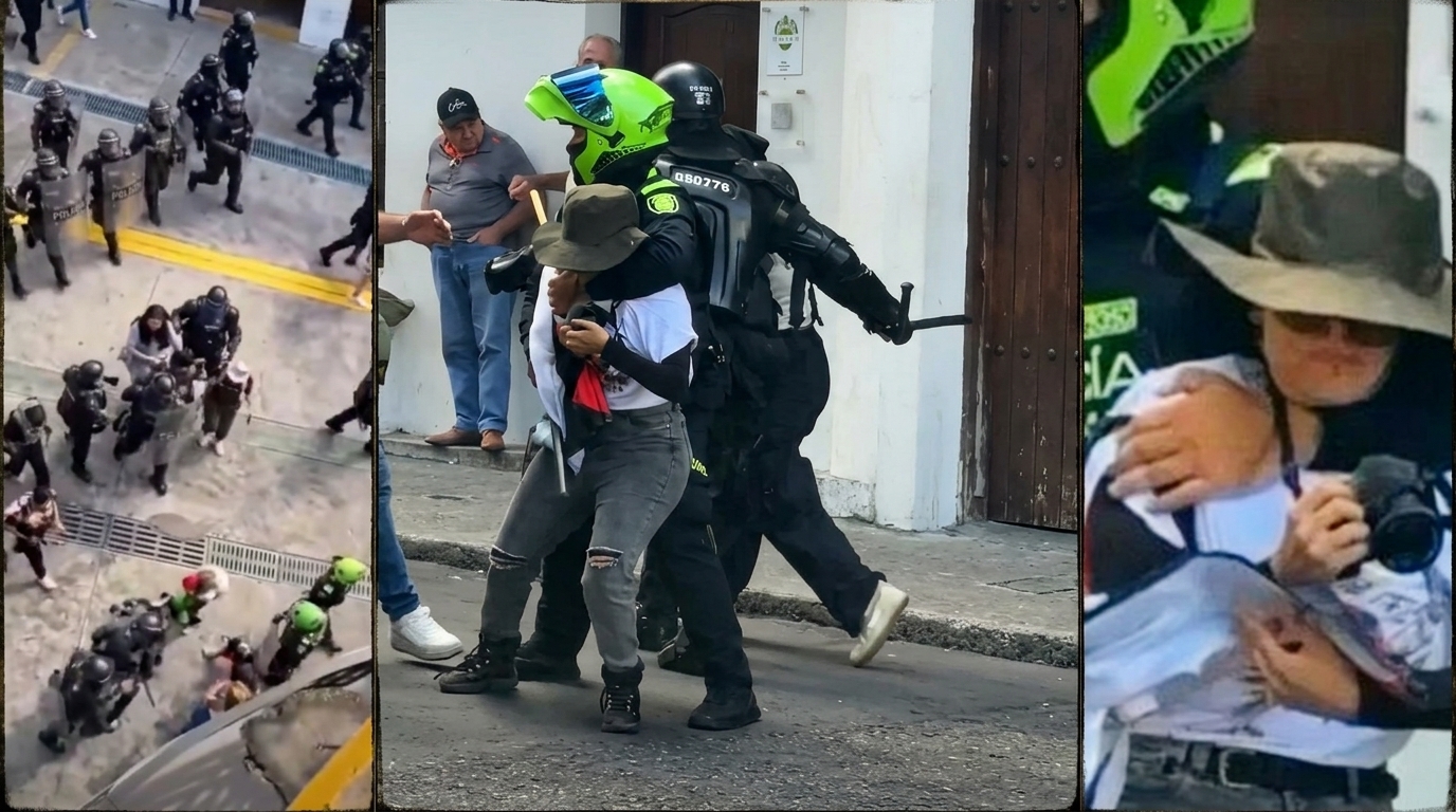 Liberan a estudiante de la UT detenida en disturbios durante las marchas en Ibagué 9
