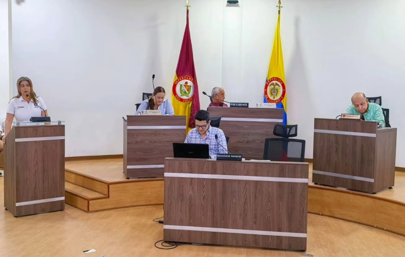 Asamblea del Tolima destaca gestión financiera y trabajo de la Secretaría de Hacienda 1