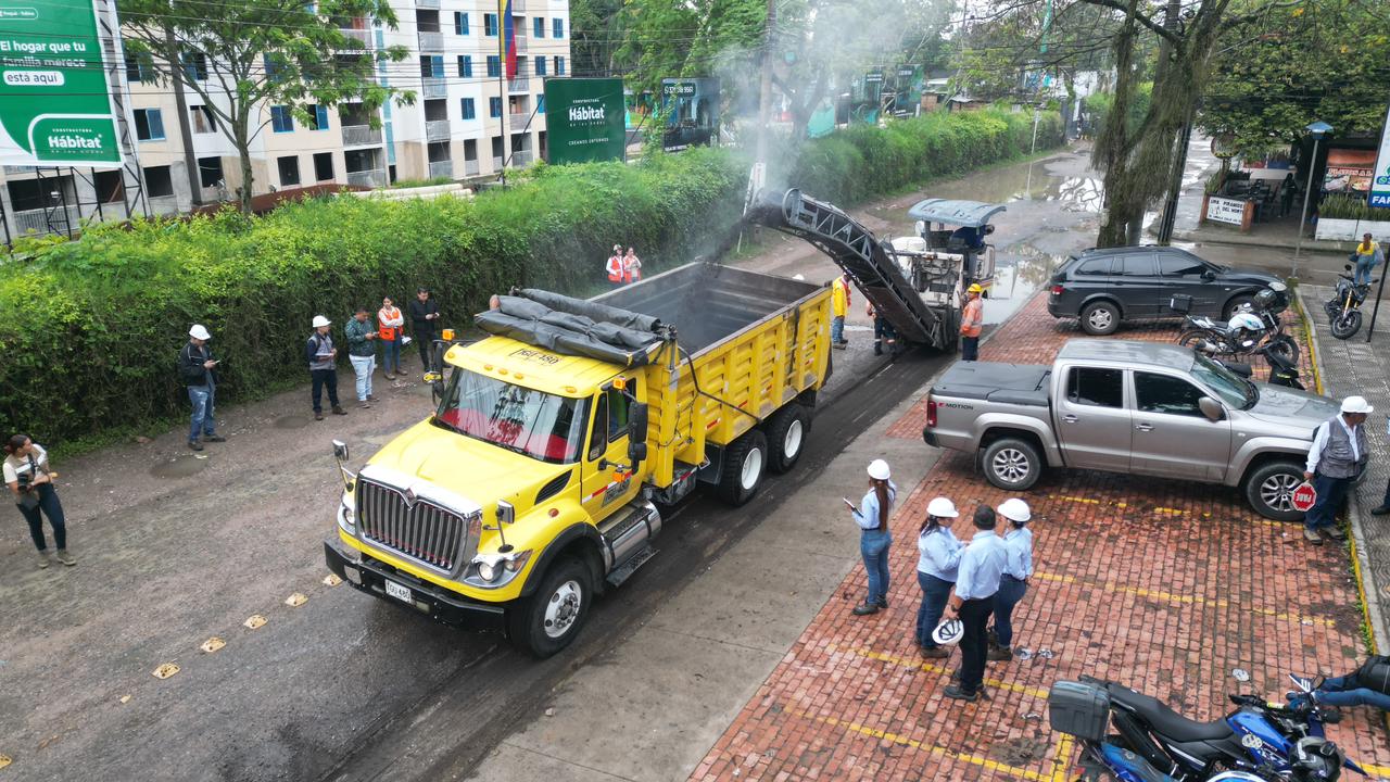 Arranca la pavimentación del corredor del Salado en Ibagué: inversión supera los $33.000 millones 1